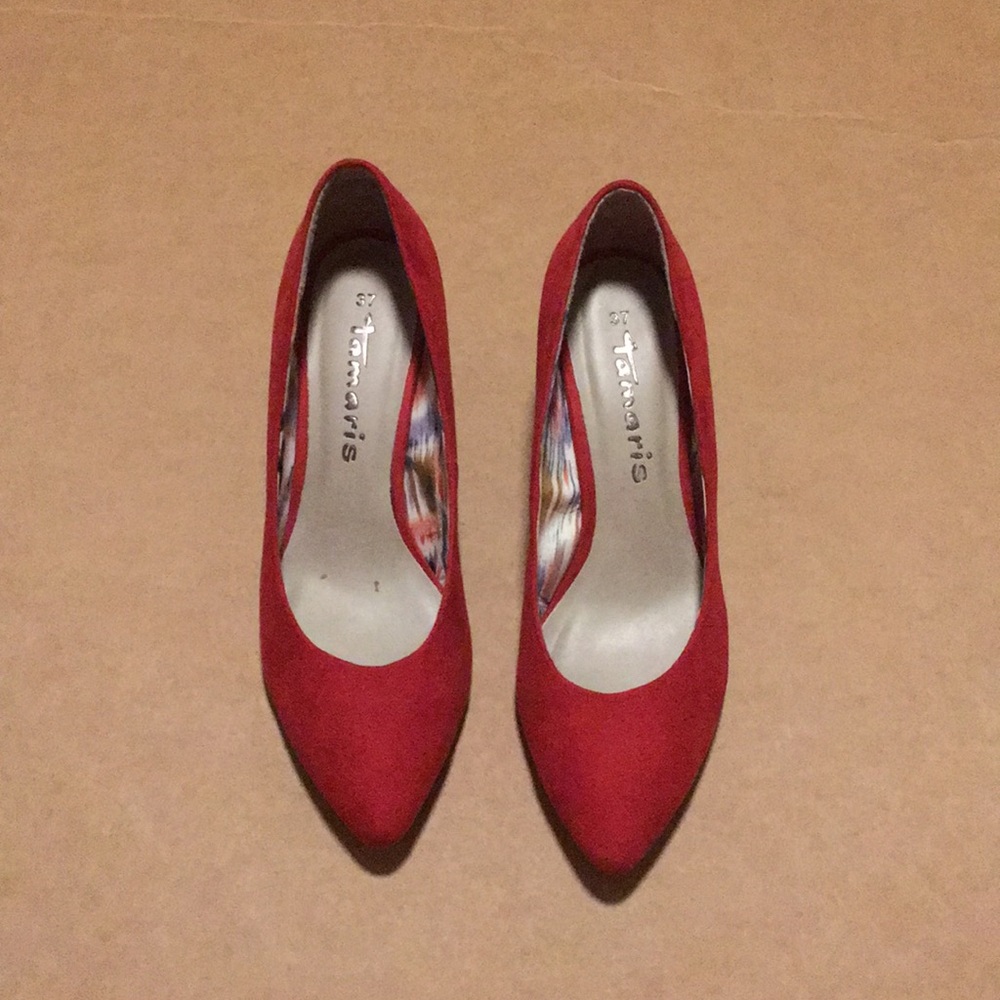 Red high heels